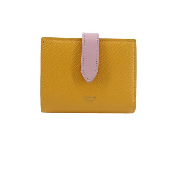 ✨ CELINE Compact Wallet – COA Includeo
Yellow & Pink Bi-Color - Picture 1 of 5